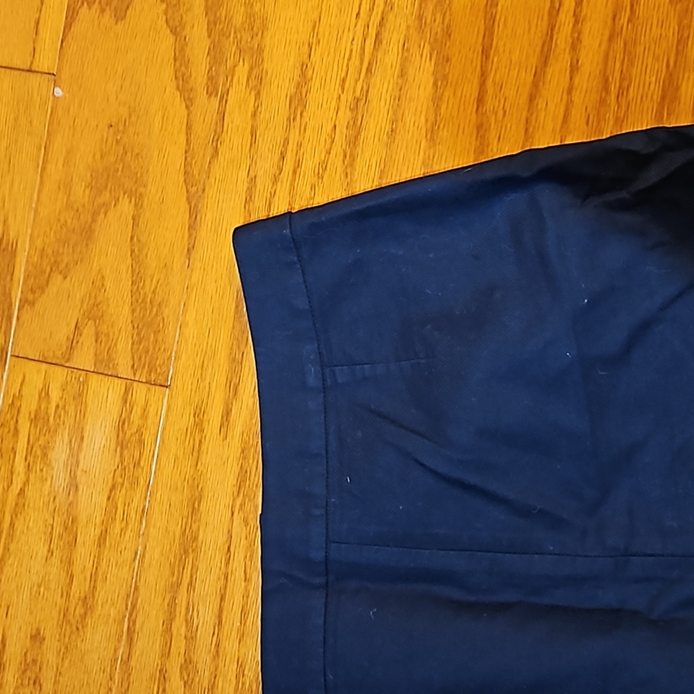 J. Crew Navy Skirt with Gold Buttons - Picture 4 of 7